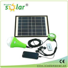 Rechargeable CE 3W LED solar lighting kit for indoor home lighting with solar panel(JR-SL988C)